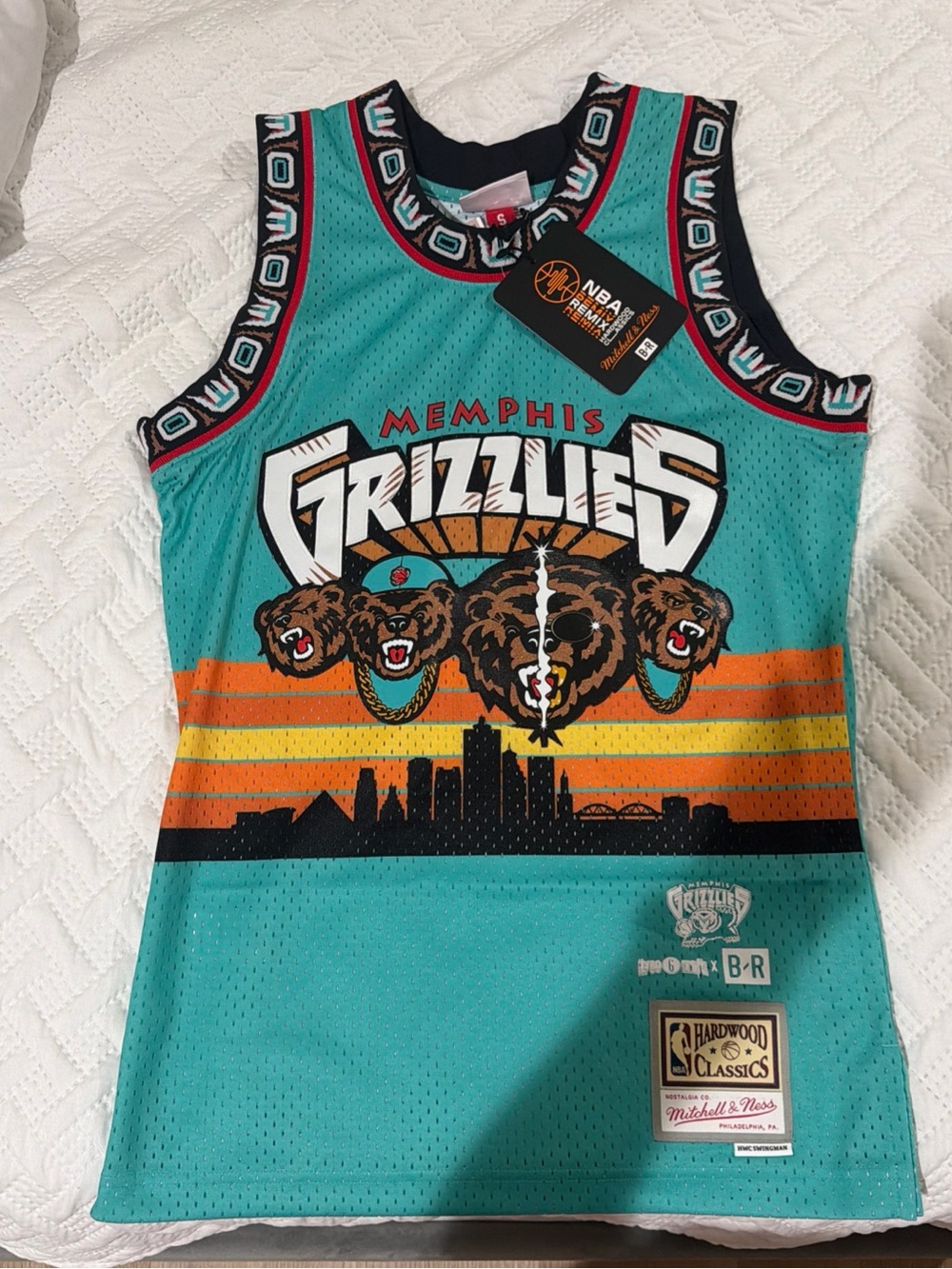Mitchell & Ness Memphis Grizzlies X Three 6 Mafia BR Remix